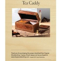 Tea Caddy Box