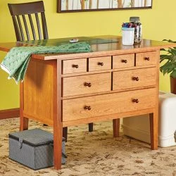 Shaker Sewing Cabinet