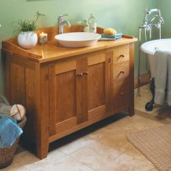 Shaker-Style Cherry Vanity