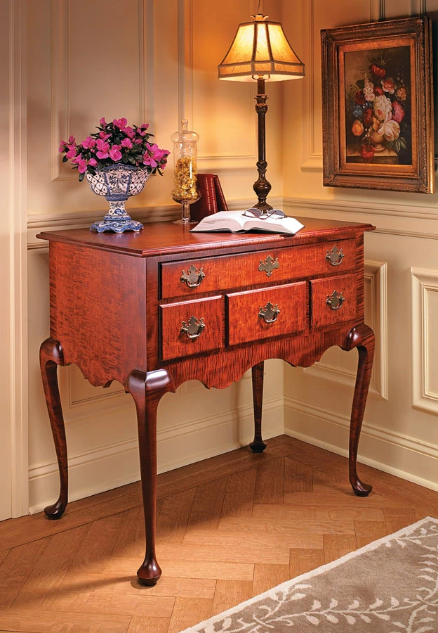 Queen Anne Lowboy 3 Queen Anne Lowboy