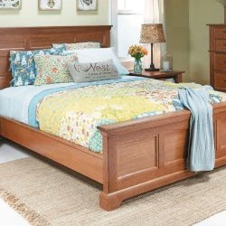 Bedroom Set: Oak Bed