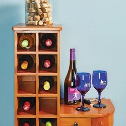 Wall-Hung Wine Rack