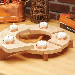 Tealight Candle Centerpiece