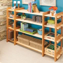 Knock-Down Shelving System