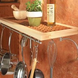 Kitchen Pot Rack