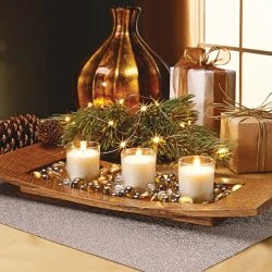 Curved Tray Centerpiece