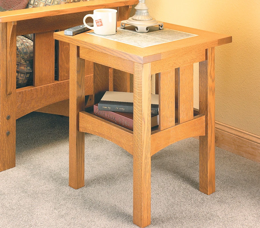 Tile-Top Craftsman Table 3 Tile-Top Craftsman Table