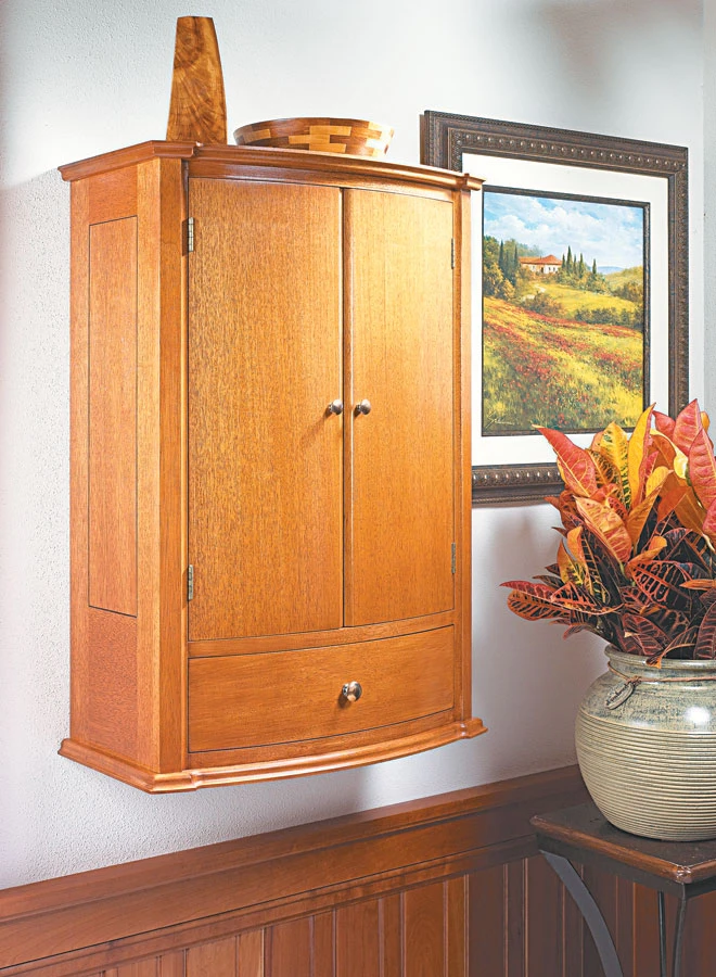 Curved-Front Wall Cabinet 3 Curved-Front Wall Cabinet