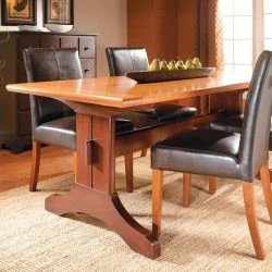 Slide-Out Trestle Table