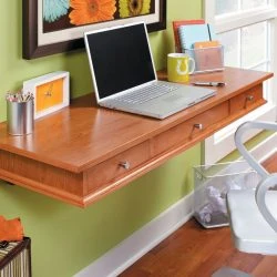 Space-Saving Wall Desk