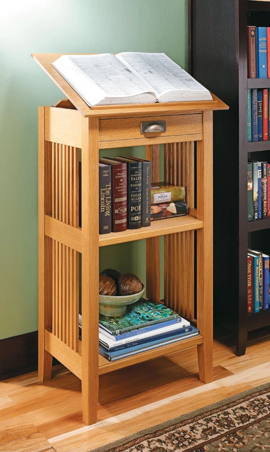 Craftsman Library Stand 3 Craftsman Library Stand