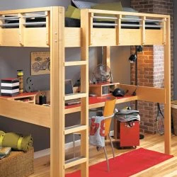 Space-Saving Loft Bed
