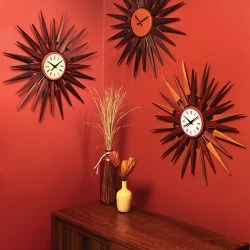 Sunburst Wall Clock