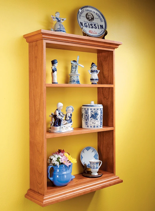 Dovetailed Display Shelf 3 Dovetailed Display Shelf