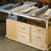 Compact Table Saw Station