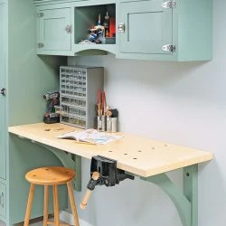 Wall-Hung Workbench