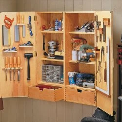 Wall-Mounted Tool Storage