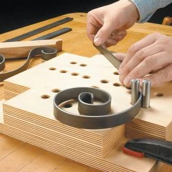 Scroll-Bending Jig
