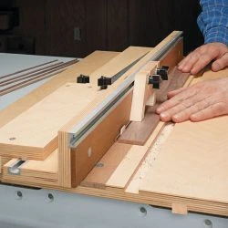 Precision-Cutting Small Parts Jig