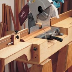 Mobile Miter Saw Station