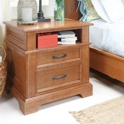 Bedroom Set: Oak Nightstand