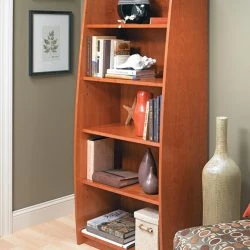 Curved Front Bookcase