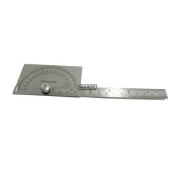 Protractor With Ruler Stainless Steel