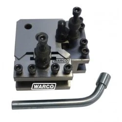 Quick Change Tool Post - 90-115mm Myford 7, Small Lathes -WARCO SHOP quick change tool post 90 115mm centre height 1