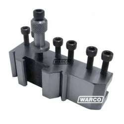 Quick Change Tool Post - 90-115mm Myford 7, Small Lathes -WARCO SHOP quick change tool post 90 115mm centre height 5