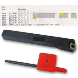 Indexable Lathe Tools - SCLC Tool Holder -WARCO SHOP sclc index lathe tools 1
