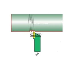 Threading Tip - For Indexable Lathe Tools