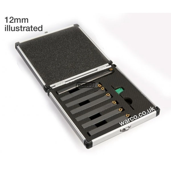 Indexable Lathe Tools - 7 Piece Turning & Boring Set 4 Indexable Lathe Tools - 7 Piece Turning & Boring Set - Image 2